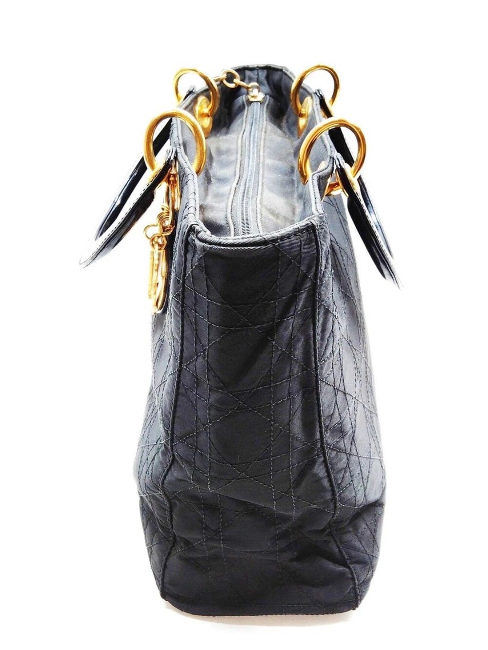 Christian Dior Lady Dior Cannage Quilt Nylon Bag - Picture 10 of 15